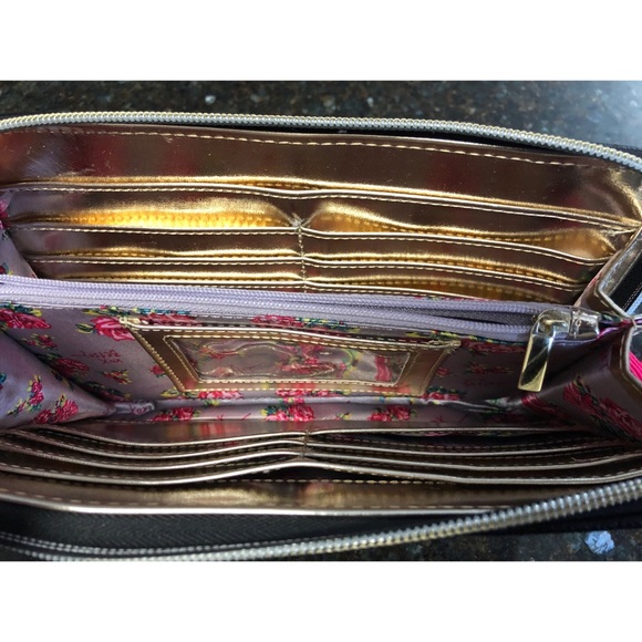 Betsey Johnson Logo Patterned Wallet/Cardholder - Picture 5 of 6